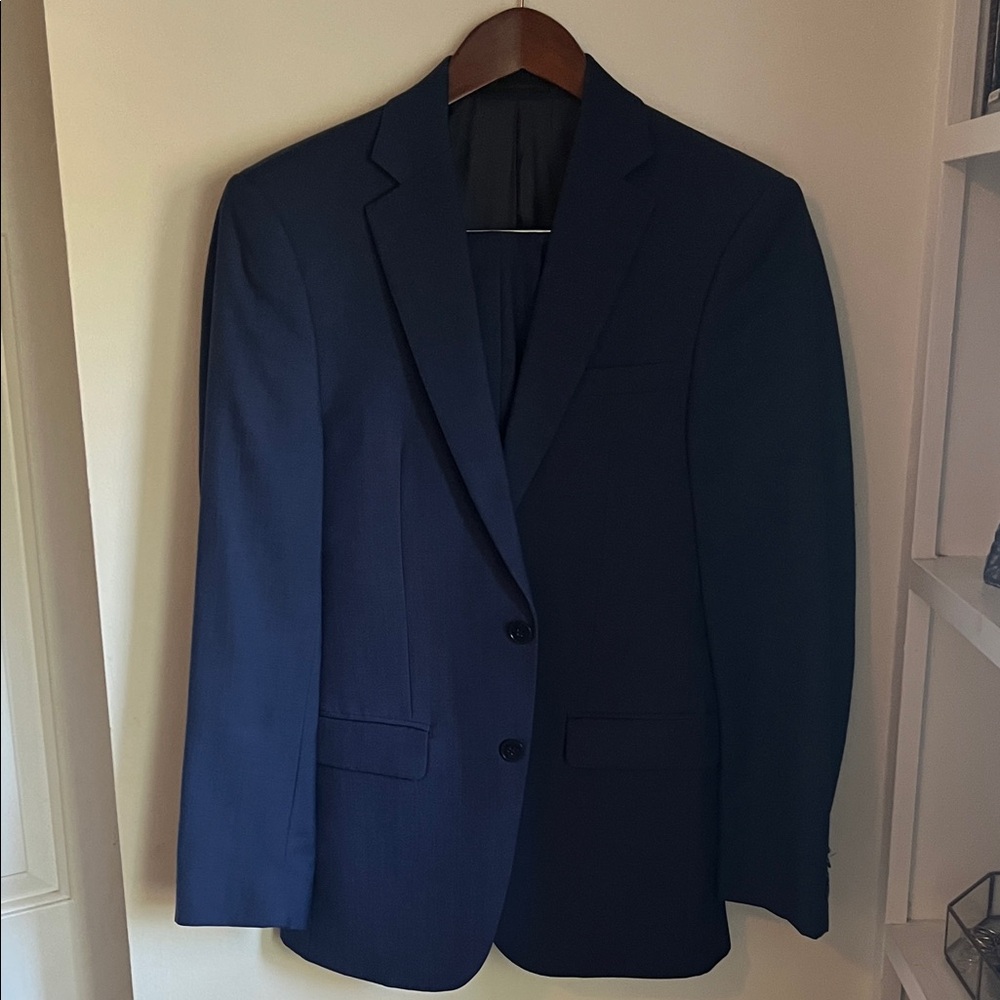 Calvin Klein Slim Fit Blue Suit